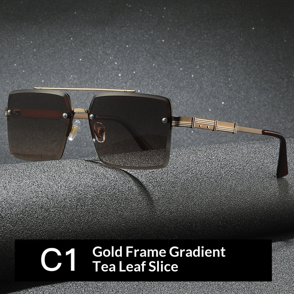 Mens Vintage Versatile Driving Sunglasses