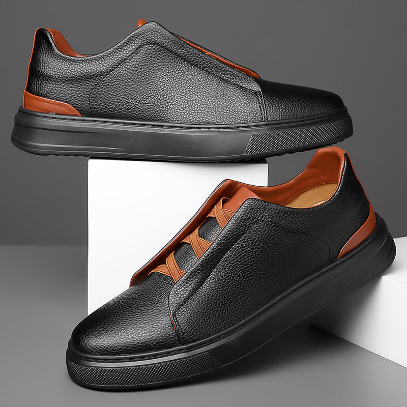 Waterproof Non-slip Comfortable Versatile Lace-up Mens Shoes