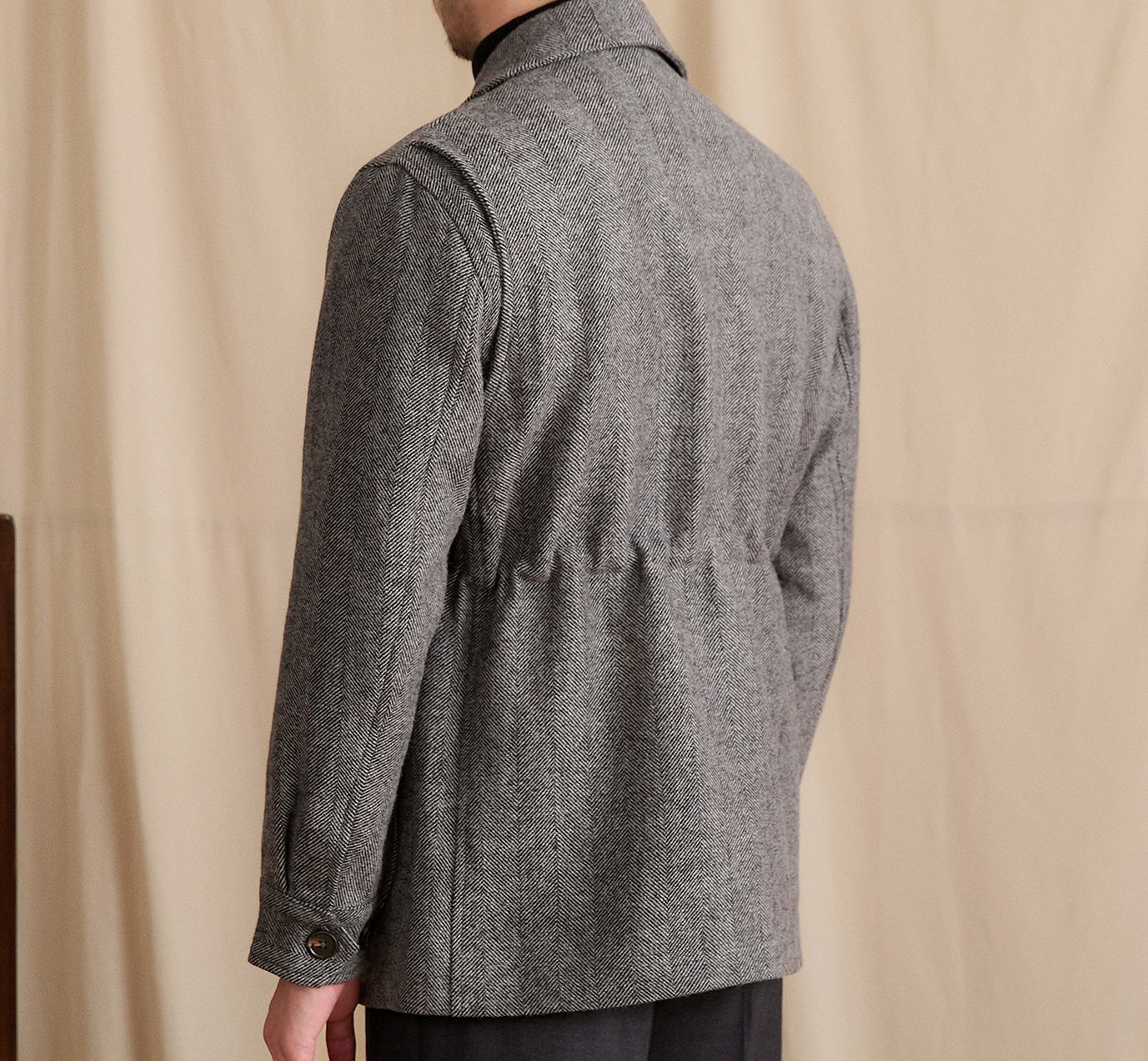 Wool Suit Collar Commuter Business Handsome Jacket Men