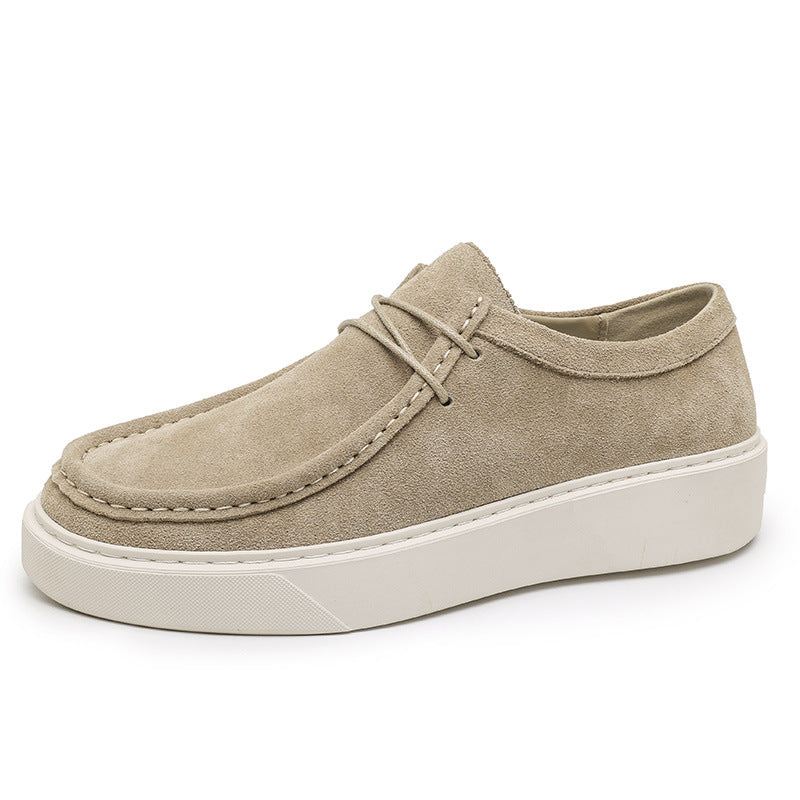 British Style Fashion Men's Breathable Shoes Casual Work Shoes