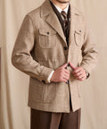 Wool Vintage Pocket British Leisure Warm Commuter Jacket
