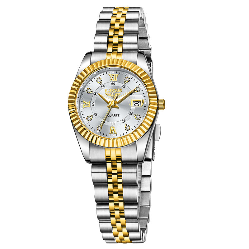 Waterproof Leisure Couple Niche New Quartz Watch