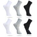 Men's Fashion Solid Color Cotton Sweat-absorbing Mid-calf Socks