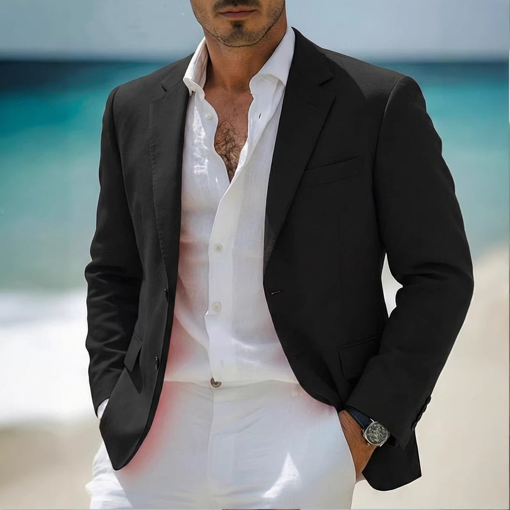 Men's Fashionable Bad-Boy Style Casual Jacket
