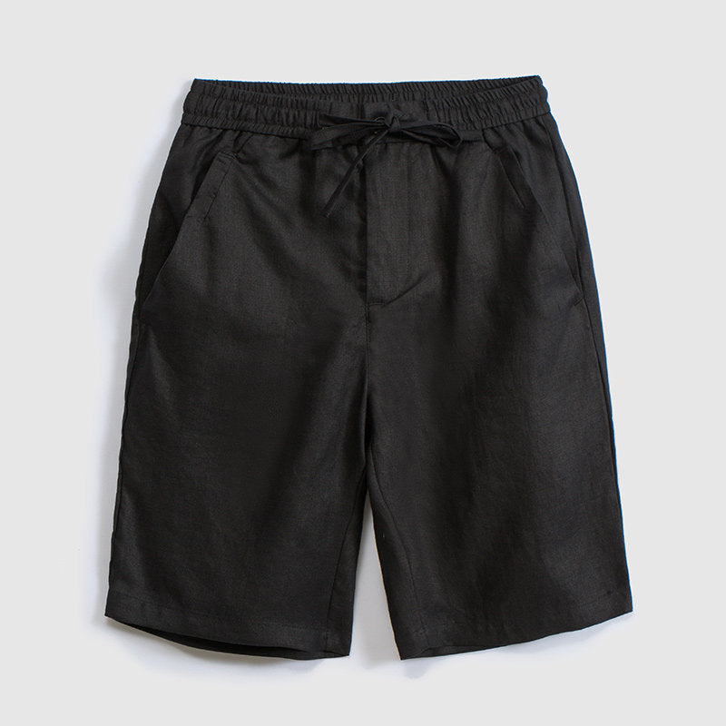 Men's Premium Linen Shorts - Breathable Casual Summer Shorts