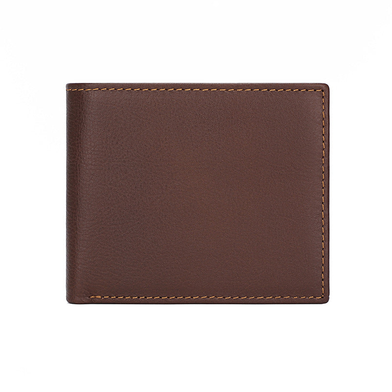 Retro Casual Cowhide Men's Wallet