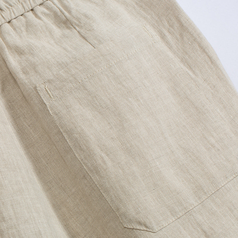 Men's Premium Linen Shorts - Breathable Casual Summer Shorts