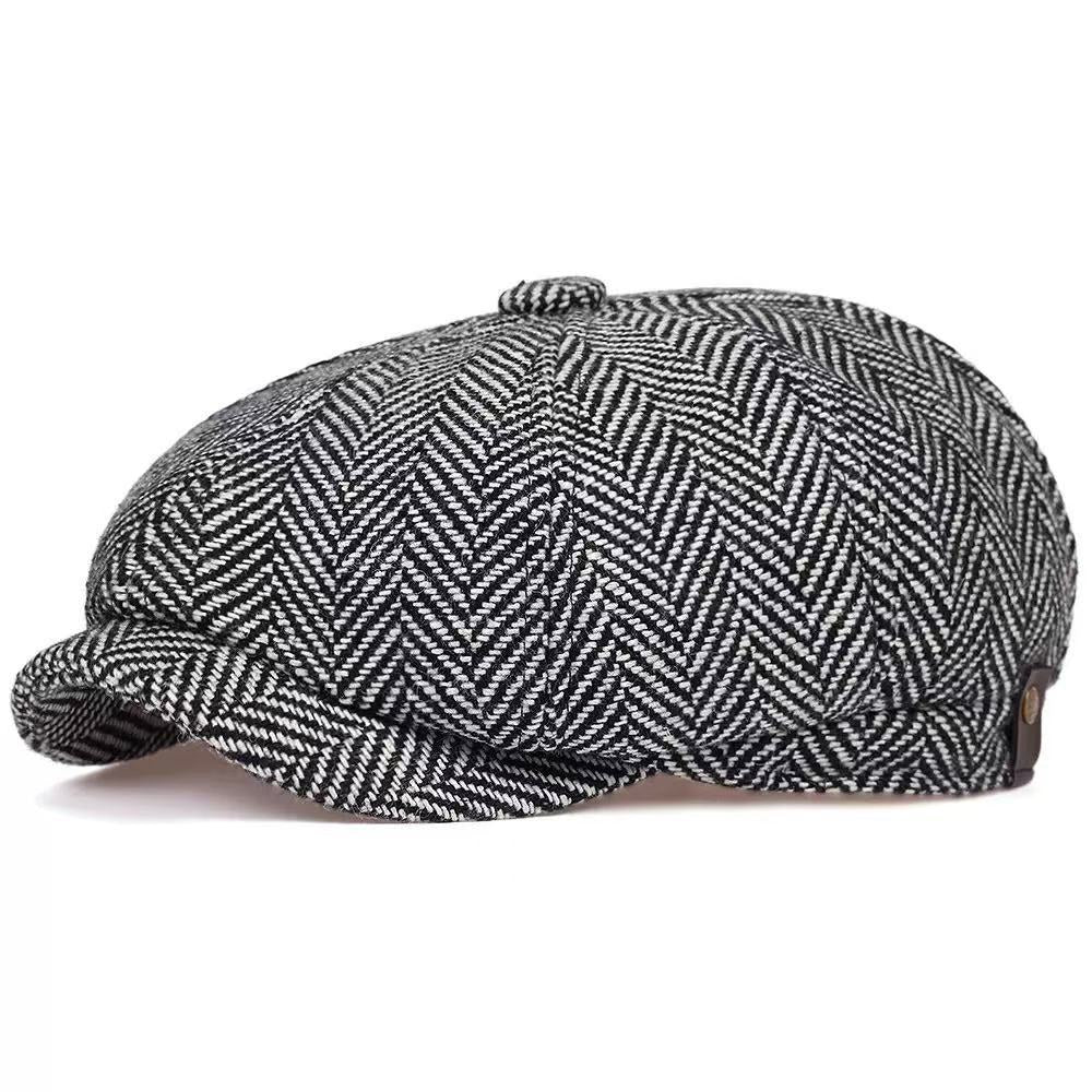 Peaky Blinder Octagonal Retro Beret
