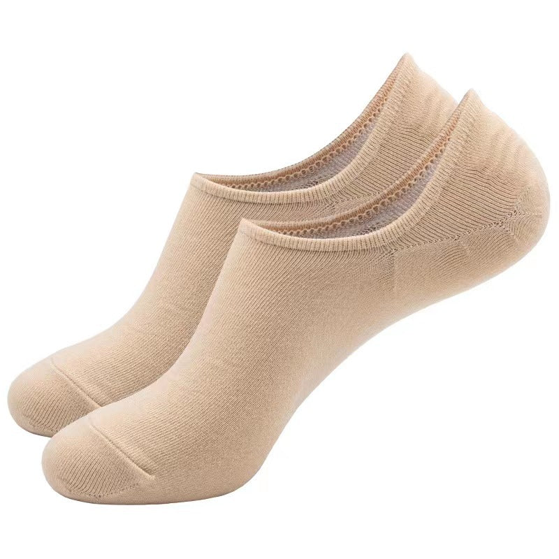 Summer Thin Shallow Mouth Invisible Breathable Casual Men's Socks