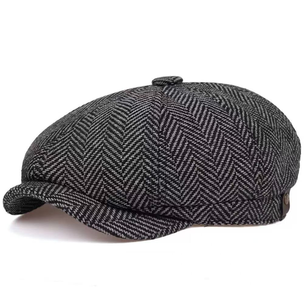 Peaky Blinder Octagonal Retro Beret
