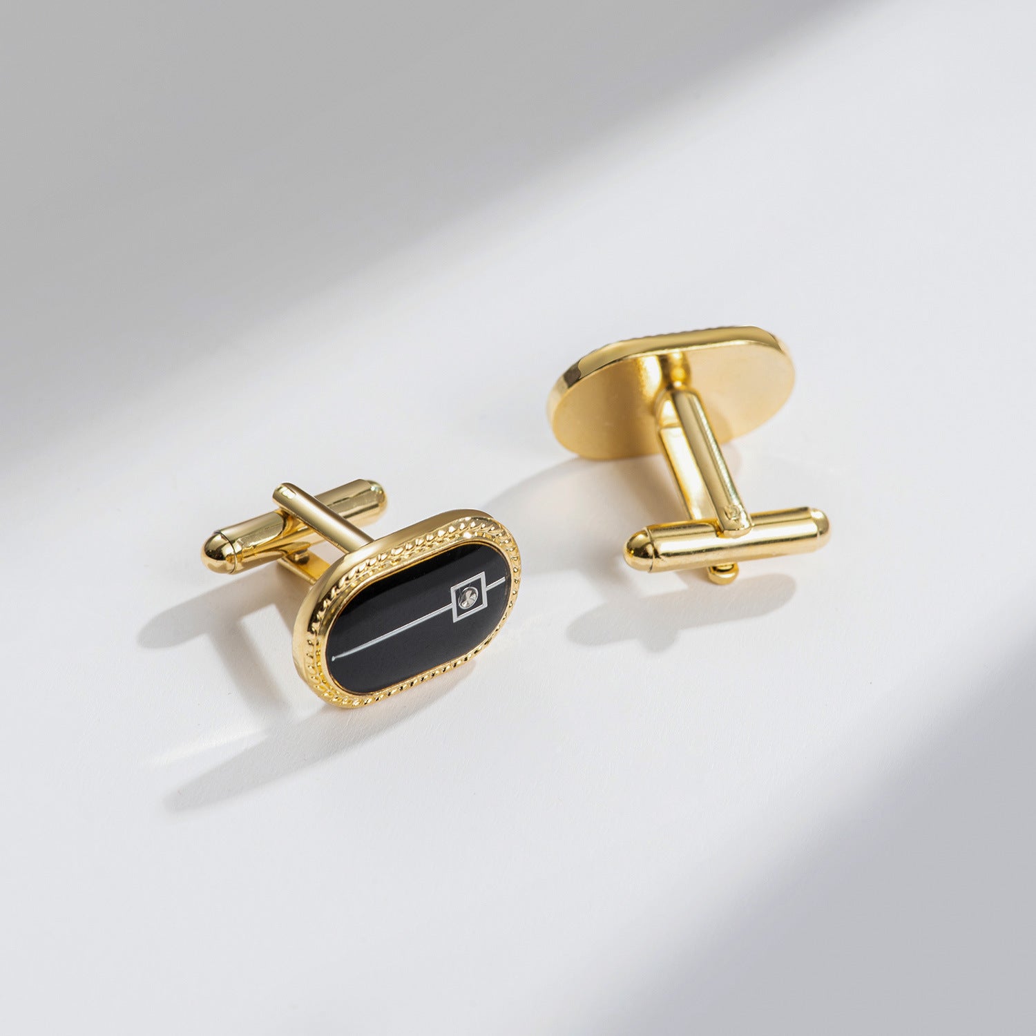 Daily Darcy New Retro Patch Copper Cufflinks