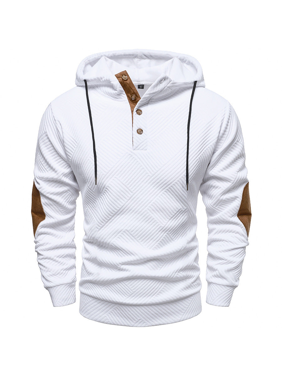 Men's Simplicity Trendy Loose Hooded Casual Fashion Pullover