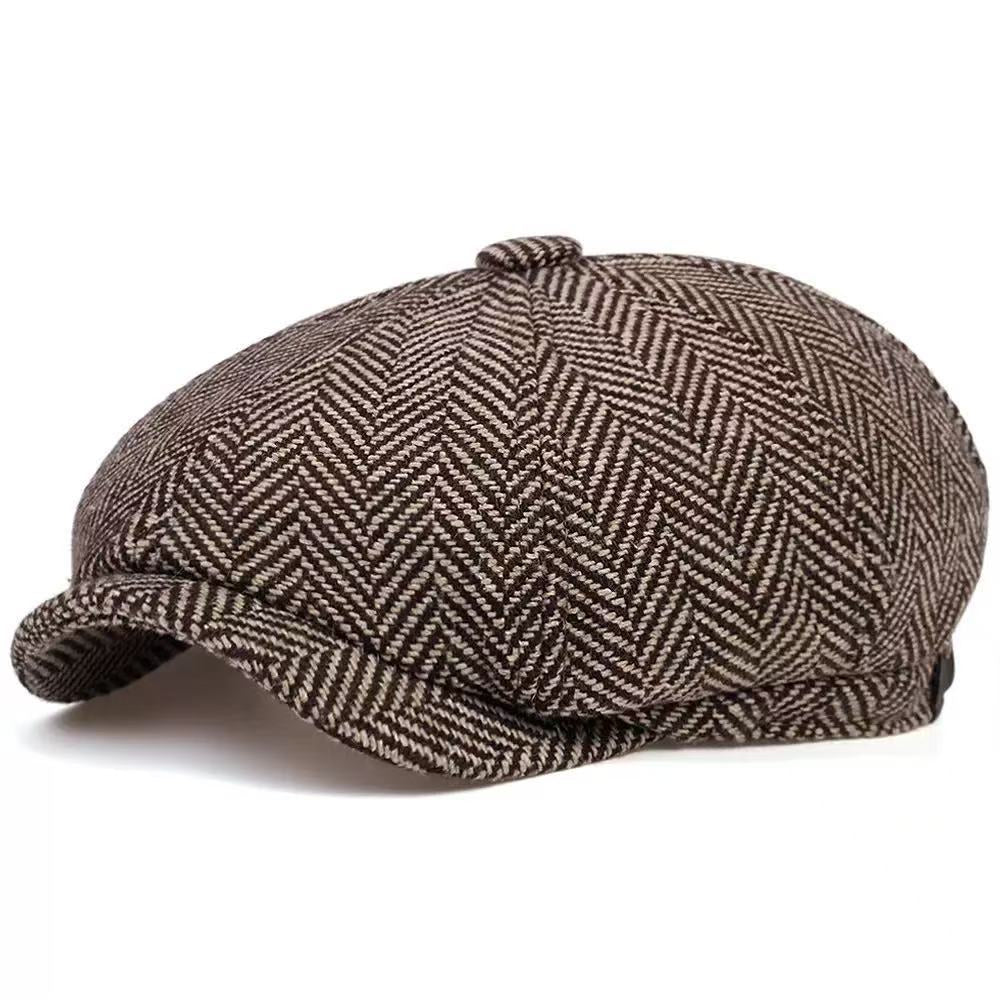 Peaky Blinder Octagonal Retro Beret