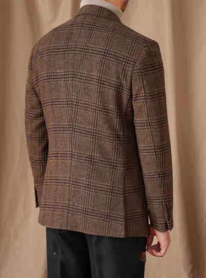50 Wool Retro Italian Gentlemans Attire Warm High-End Tailored Suit