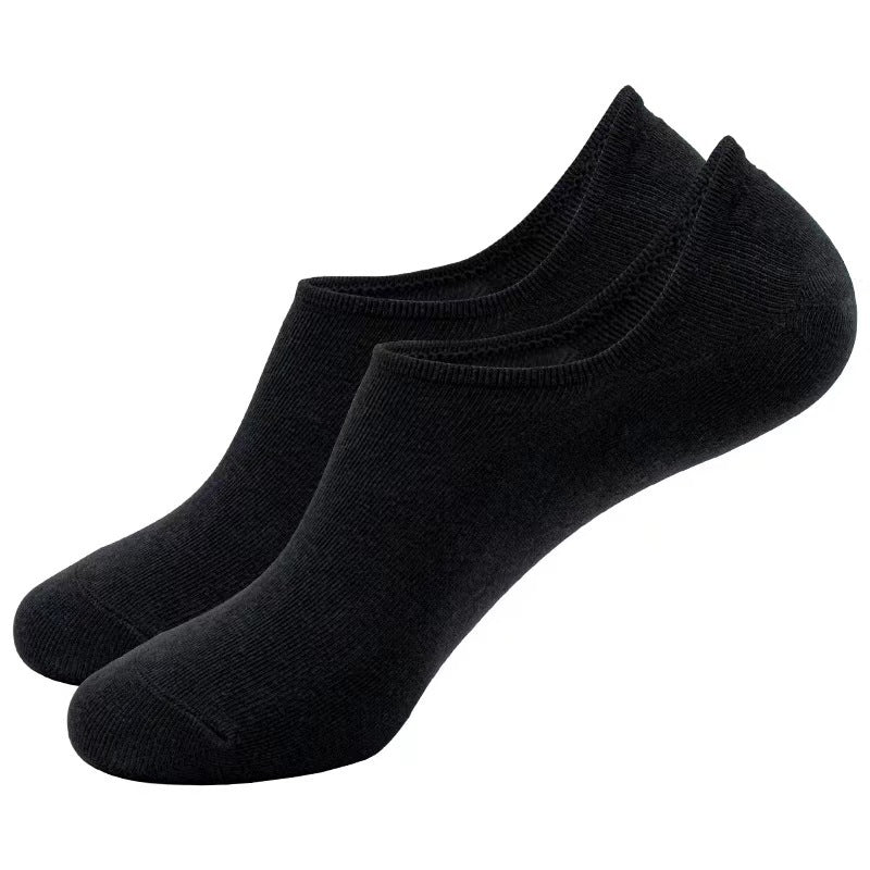 Summer Thin Shallow Mouth Invisible Breathable Casual Men's Socks