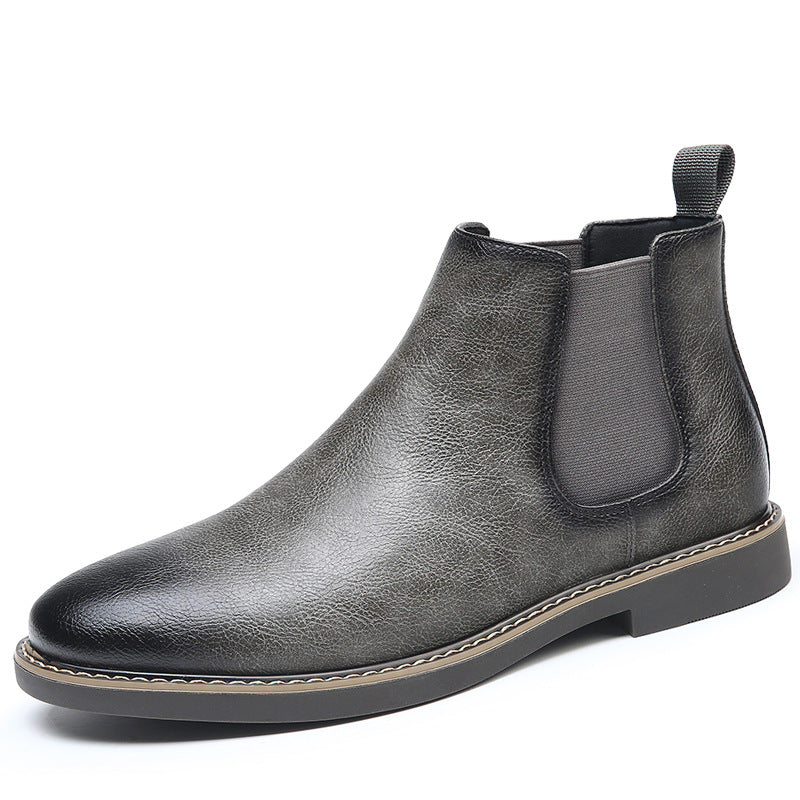 Fashion Retro Cotton Boots British Velvet Short Boots