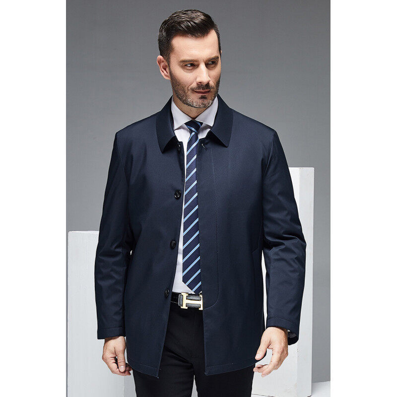 Men's Mid-Size Business-Casual Jacket Coats