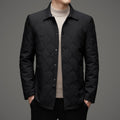 Men's Plaid Collar Cotton Jacket