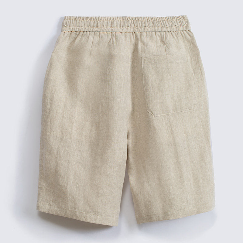 Men's Premium Linen Shorts - Breathable Casual Summer Shorts