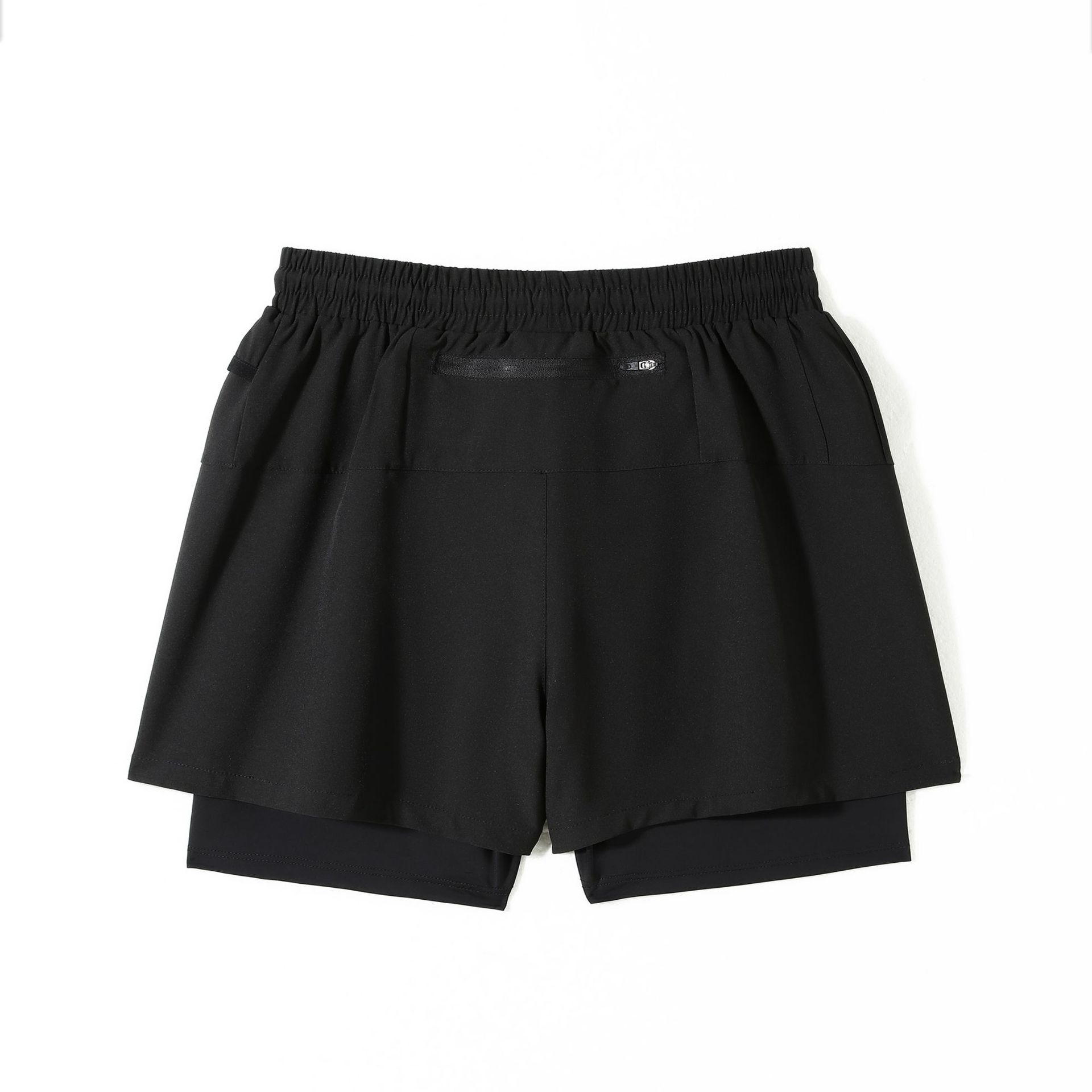 Men's Double-Layer Sports Shorts